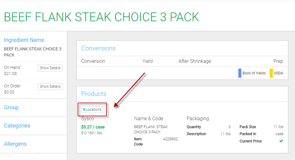 How to Find the Location(s) of a Product reciProfity